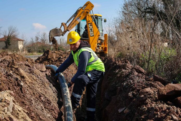 Hanlı Mahallesi’nde 5 Bin Metrelik İçme Suyu Hattı ile Bölgenin Altyapı Standartları Yükseliyor