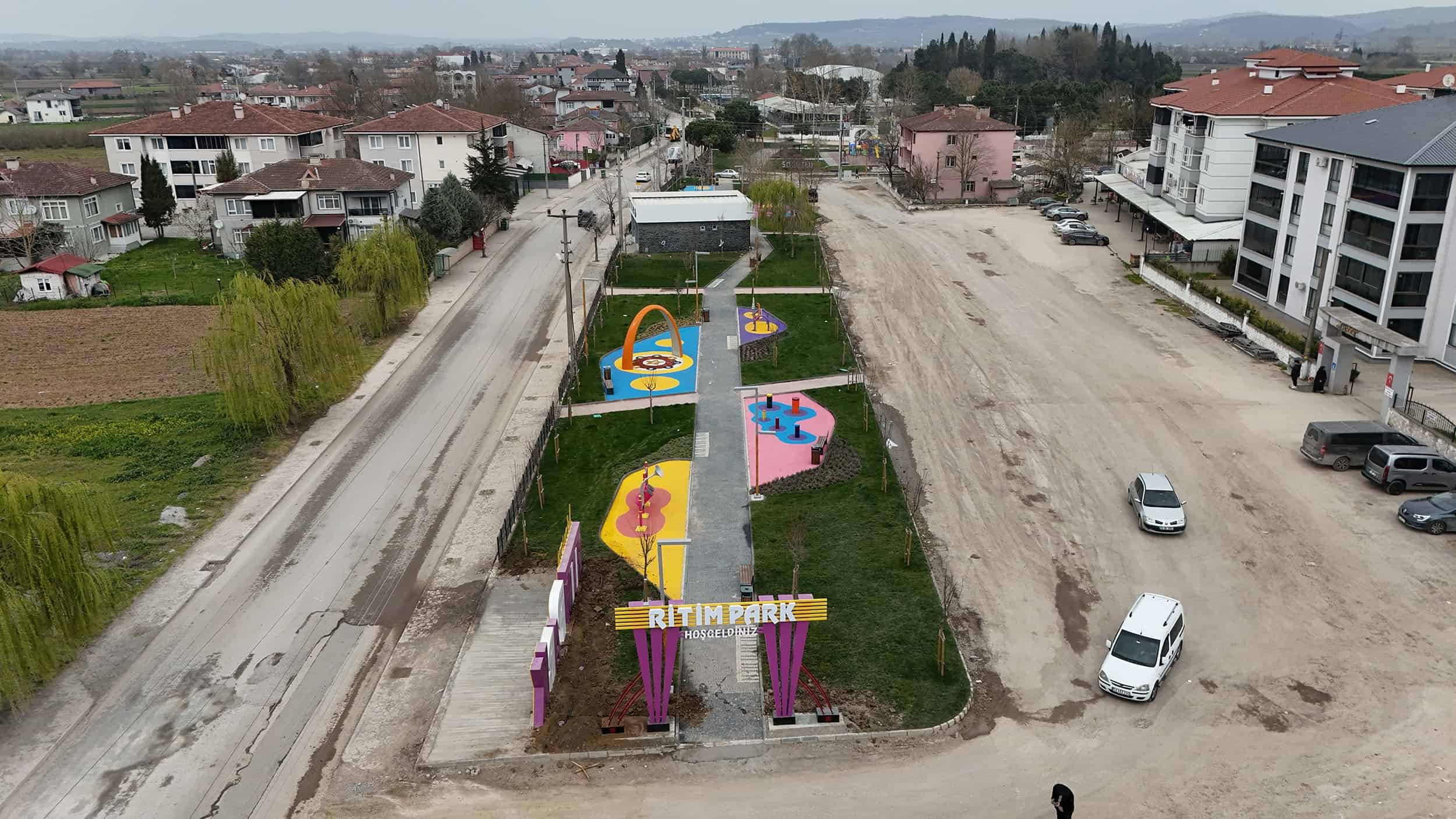 Söğütlü'de 13 Bin Metrekarelik Ritim Park Çok Yakında Vatandaşların Hizmetinde Olacak