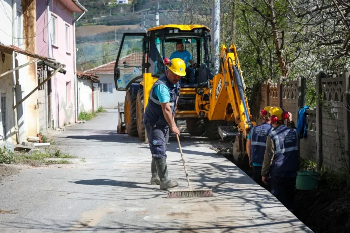 Sakarya Geyve Alifuatpaşa’da 2 Bin Metrelik İçme Suyu Hattı Yenileniyor
