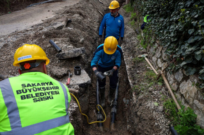Sapanca Kuruçeşme Mahallesi’nde İçme Suyu Hattı Modernize Edildi