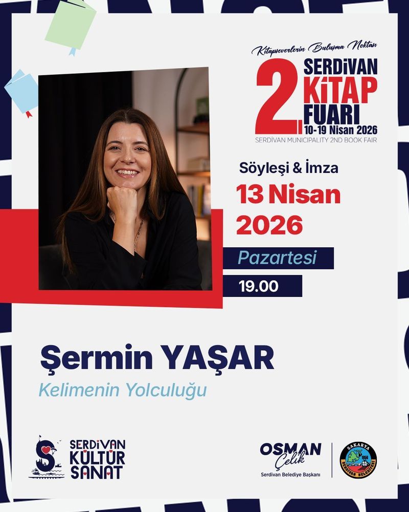 Serdivan Kitap Fuarı’nda 16 Nisan’daki Söyleşiler ve Etkinlikler Okurları Bekliyor